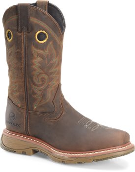 Light Brown Double H Boot 13” Workflex MAX Wide Square Comp Toe Work 